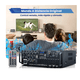thumbnail image 4 of Amplificador Audio Estéreo Bluetooth Hzero Hz326bt para Casa 2.1 Canales BELUG, 4 of 5