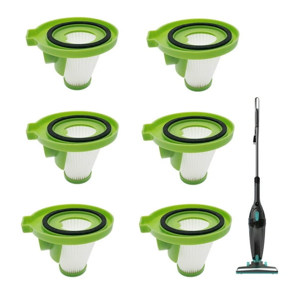 VACUHSOP 6 Packs 8842 Replacement HEPA Filters for IonVac ZipVac 8842 3-in-1 Lightweight Corded Stick Vacuum Cleaner Accessory Parts