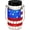 1PC, variant on 4th of July Solar Jar Lantern, Patriotic American Flag Mosaic Glass Light, Waterproof Outdoor LED Decoration for Garden Patio Yard Independence Day