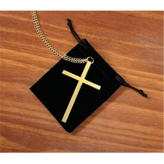 Christian Brands WS627 Gold Plate Clergy Cross
