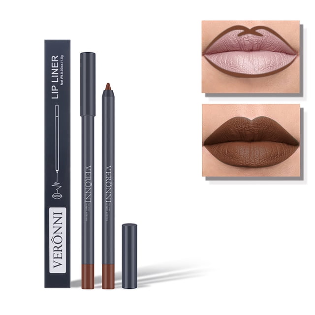 Crayon à Lèvres Professionnel 7 Couleurs, Maquillage Résistant à L\'eau, Rouge à Lèvres Coloré