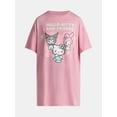 thumbnail image 5 of Hello Kitty & Friends Women’s Graphic Sleep Tee from Grayson Social, Sizes S-3X, 5 of 5