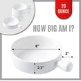 thumbnail image 4 of Bruntmor 20 Ounce Set Of 4 Porcelain Matte Glaze Bowl With Handle French Onion, 4 of 9