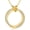 Gold-2, variant on Circle Necklace for Women 925 Sterling Silver Round Pendant Necklace Circle Jewelry Gifts for Women Lover Wife