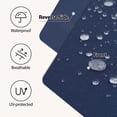 thumbnail image 5 of 24x24 Waterproof Outdoor Deep Seat Cushion for Patio Furniture Cushion Replacement - Set of 2, Navy Blue, 5 of 10