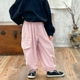 thumbnail image 2 of FDDMis Low Waisted Sweatpants Comfy Sweatpants Toddler Sweat Pants Boys 12-18 Month Clothes for Teen Soccer Clothes Toddler Boy Clothes 3t, Pink 3-4 Years, 2 of 5