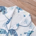 thumbnail image 6 of MAIHAN Women 2 Piece Pajamas Sets Short Sleeve Pj Set Home Clothing Set Button Up Summer Cute Pjs Pjs Printed Sleepwear Sets, 6 of 6