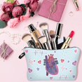 thumbnail image 3 of Pequeñas bolsas de maquillaje para niñas, regalos de bolsas de cosméticos para mujeres, linda bolsa de maquillaje con cremallera de viaje JFHHH pequeña, 3 of 5