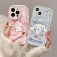 thumbnail image 2 of Carcasa Compatible Para Samsung A14 A13 A12 A53 A51 A52 A03 A04E A50 A30S A32 A34 A22 A23 A54 A24 A33 A30S Onda 3D De Dibujos Animados Encantadora Conejo Funda De Teléfono De Protección Suave, 2 of 3