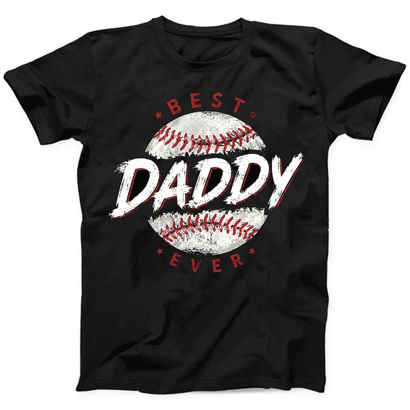 Men’s Baseball Dad T-Shirt Cool Graphic Tee Gift for Father’s Day 2026, Gift Shirt Keepsake Style 8