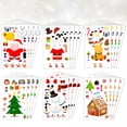 thumbnail image 3 of 24pcs Christmas Face Stickers Set, Creative Holiday Decals for Home, Car, Shop Decoration, 6 Unique Styles, 4 Pieces Each, 3 of 7