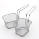 thumbnail image 5 of Cesta para freír, 1 pieza, cuadrada, galvanizada, francesa, mini cesta para freír, cesta para papas fritas, estética elegante, 5 of 6