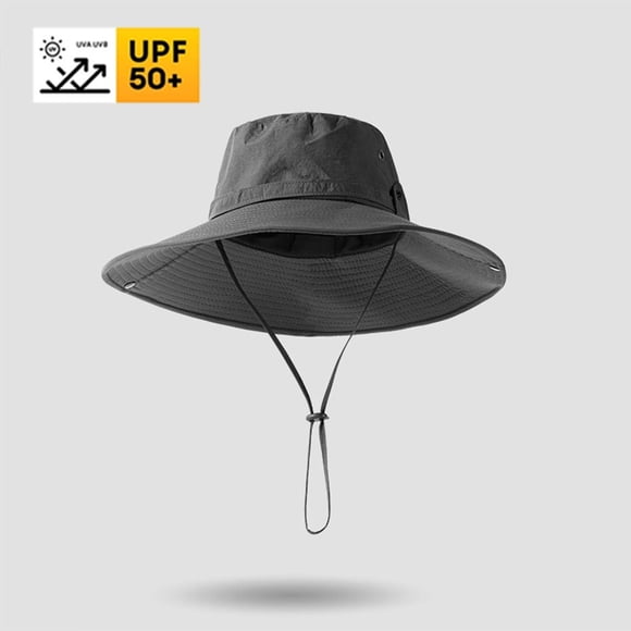 Adjustable Sun Protection Waterproof Windproof Fisherman Hat for Outdoor Hiking Camping and Casual Wear