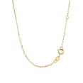 thumbnail image 3 of ARAIYA JEWELRY 14K Yellow Gold Round Fancy Necklace 17'' for Women, 3 of 6