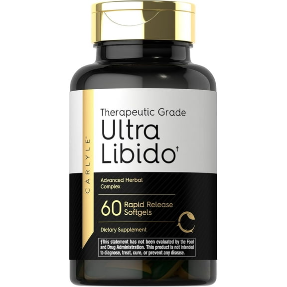Ultra Libido | 60 Softgels | Extreme Male Formula | by Carlyle