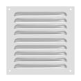 thumbnail image 1 of Cubierta de ventilación de aluminio de 10 x 10 pulgadas Uxcell, cubierta de rejilla de aire, cubierta de ventilación HVAC con lamas, tono plateado, 1 of 7