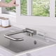 thumbnail image 2 of 360 Swivel Folding Kitchen Faucet, Kitchen Faucet With Folding Handle Against Window, Hot And Cold Water 304 Stainless Steel Sink Mixer Tap For Kitche, 2 of 4