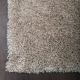 thumbnail image 2 of Rugsotic Carpets Hand Tufted Shag Polyester Eco-Friendly Area Rugs - 5'x8', Rectangle, Ivory, Plain Solid Design, High Pile Handmade Anti Skid Rugs for Living Room, Bed Room K00111, 2 of 5