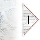 thumbnail image 5 of Reg triangur de dibujo profesion, herramienta de carpintero, goniómetro de precisión, medición de múltiples ángulos, herramientas de carpintería BLESIY Redacción de regla triangular, 5 of 8