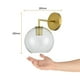 thumbnail image 4 of Lámpara Pared Arbotante Tecnolite Cristal 60 W Sin Foco dorado, 4 of 5
