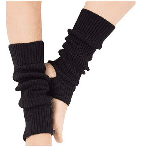 Fashion Yoga Socks for Women Girls Workout Socks Toeless Training Dance Leg  Warmers 