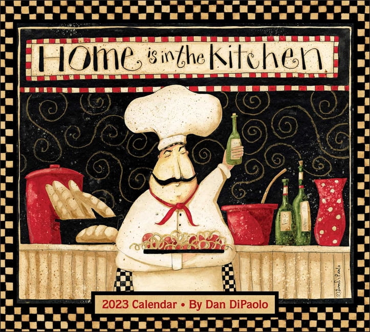 Buy Home Is in the Kitchen 2023 Deluxe Wall Calendar (Calendar) Online