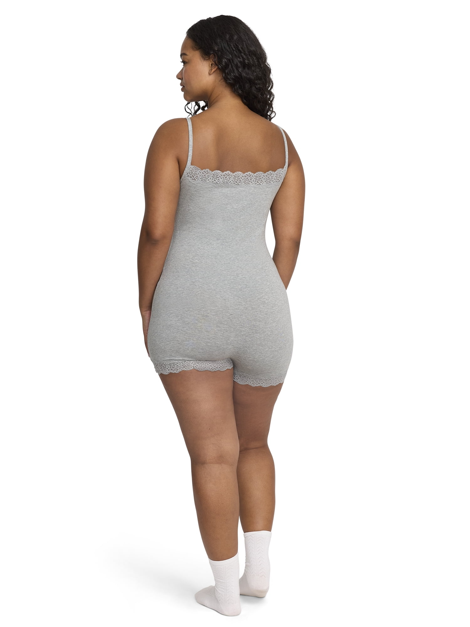 Mills by Millie Bobby Brown Women's Lacy Cotton Romper, Sizes XS-XXXL