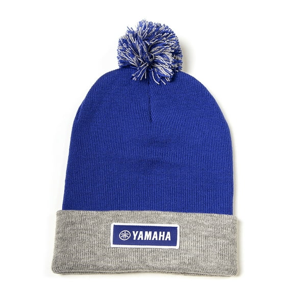 Factory Effex Yamaha Pom Beanie Hat Royal Blue/Gray