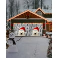 thumbnail image 4 of Garage Door Banner Cover 7 x 16 ft, Cute Red Hat Polar Bear Christmas Garage Door Decorations Holiday Christmas Backdrop Decor for Winter New Year Xmas Party, 4 of 6