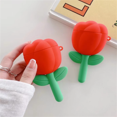 thumbnail image 3 of Cute 3D Colorful Flower Silicone Earphone Case For Airpods 12 Protective Shell Cover For Airpods 3 2021 Case For Airpods Pro 1 flower for airpods pro 2, 3 of 6