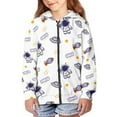 thumbnail image 7 of Xoenoiee Space Rocket Astronaut Print Casual Hooded Jacket for Teen Girls Boys Zip Up Hoodie Long Sleeve Sweatshirt with Pocket Kids Youth Fall Outerwear Outfits for 8-10 Years Kids, 7 of 7