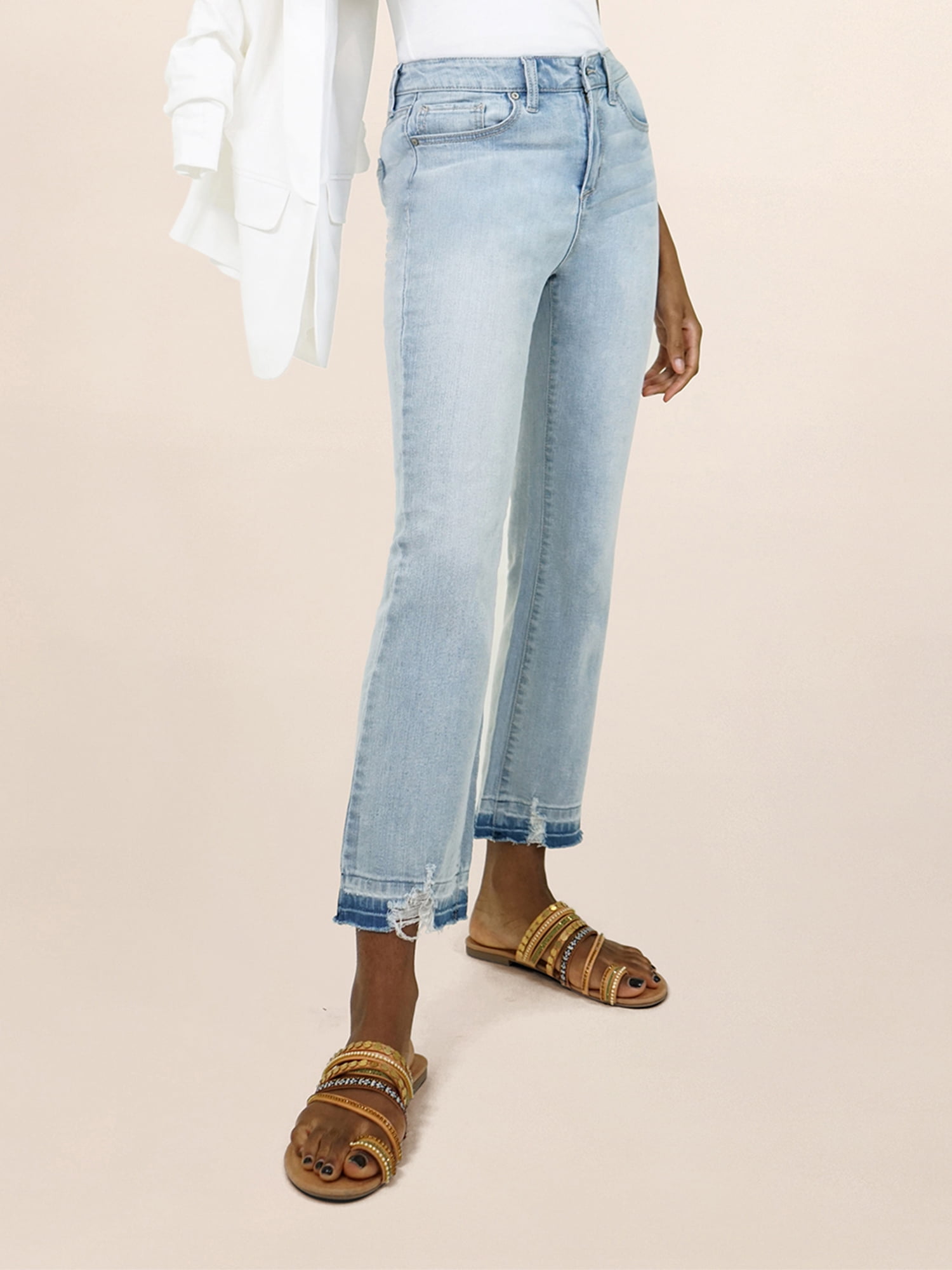 released hem crop jeans
