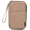 Khaki, variant on Brookstone Travel Wallet - RFID-Blocking Travel Case Document Organizer Wristlet for Vacations, Air Travel, Trains, and Buses
