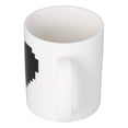 thumbnail image 3 of Taza que cambia de color, taza de cerámica con patrón de corazón, accesorio para el hogar, taza de agua, características mejoradas, 3 of 8