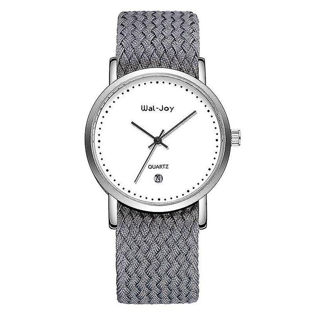 Wal-joy Wj9007 Reloj para estudiantes Pantalla simple Nylon S Fe Cuarzo Muñeca