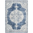 thumbnail image 3 of SAFAVIEH Brentwood Cahal Oriental Area Rug, Navy/Ivory, 5'3" x 7'6", 3 of 10