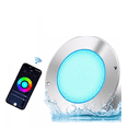 thumbnail image 1 of Luces Para Alberca Ultra Delgado 12v18w Rgb Con Remoto Y App BLANCO, 1 of 5