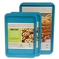 thumbnail image 1 of casaWare 3pc Multi-Size Cookie Sheet/Jelly Roll Pan Set (Blue Granite), 1 of 2