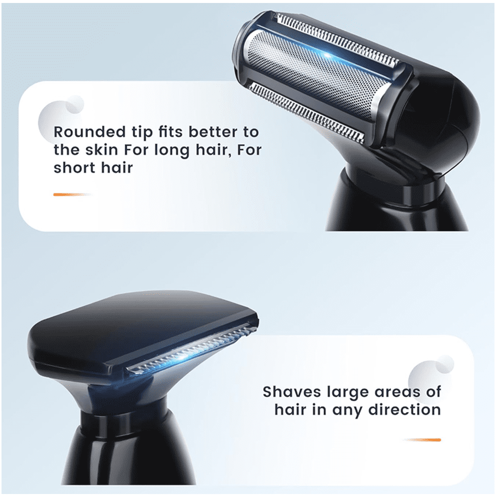 Back Shavers for Men Long Handle,Back Razor for Men,Back Shaver,Body Trimmer for Men,Body Shavers for Men,with 2 Shock Absorber Flex Heads,Mens Back Shaver,Body Hair Trimmer for Men
