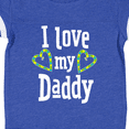 thumbnail image 4 of Inktastic I Love my Daddy- hearts Boys or Girls Baby Bodysuit, 4 of 5