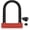 Red, variant on U Lock U Lock with Heavy Duty Anti Lock U-Lock 4 ft Mounting Bracket for Bikes eBikes Scooters