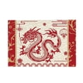 Spring Festival Dragon Placemat Dragon Year Chinese Dragon Placemat New