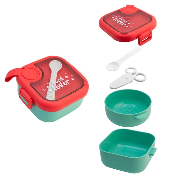 Lunch Box Hermético Food Lover Azul 5 Pzas 750 ml