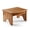 Brown Acacia Wood Color, variant on TIDITA 9” Wooden Step Stool for Adults, Assemble Required, Sturdy 300LBS | Solid Acacia Wood, Reinforced Joinery, Non-Slip, Small Step Stool, Slatted Surface, Multi-Purpose Use, Easy Assembly