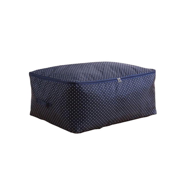 Bolsa de almacenamiento de edredón, tela Oxford, bolsas organizadoras de cama de alta capacidad, edredones a prueba de polvo, contenedor, Almacenamiento y organización del hogar Grande 70*50*30cm 2 Bewildely HA077353-08
