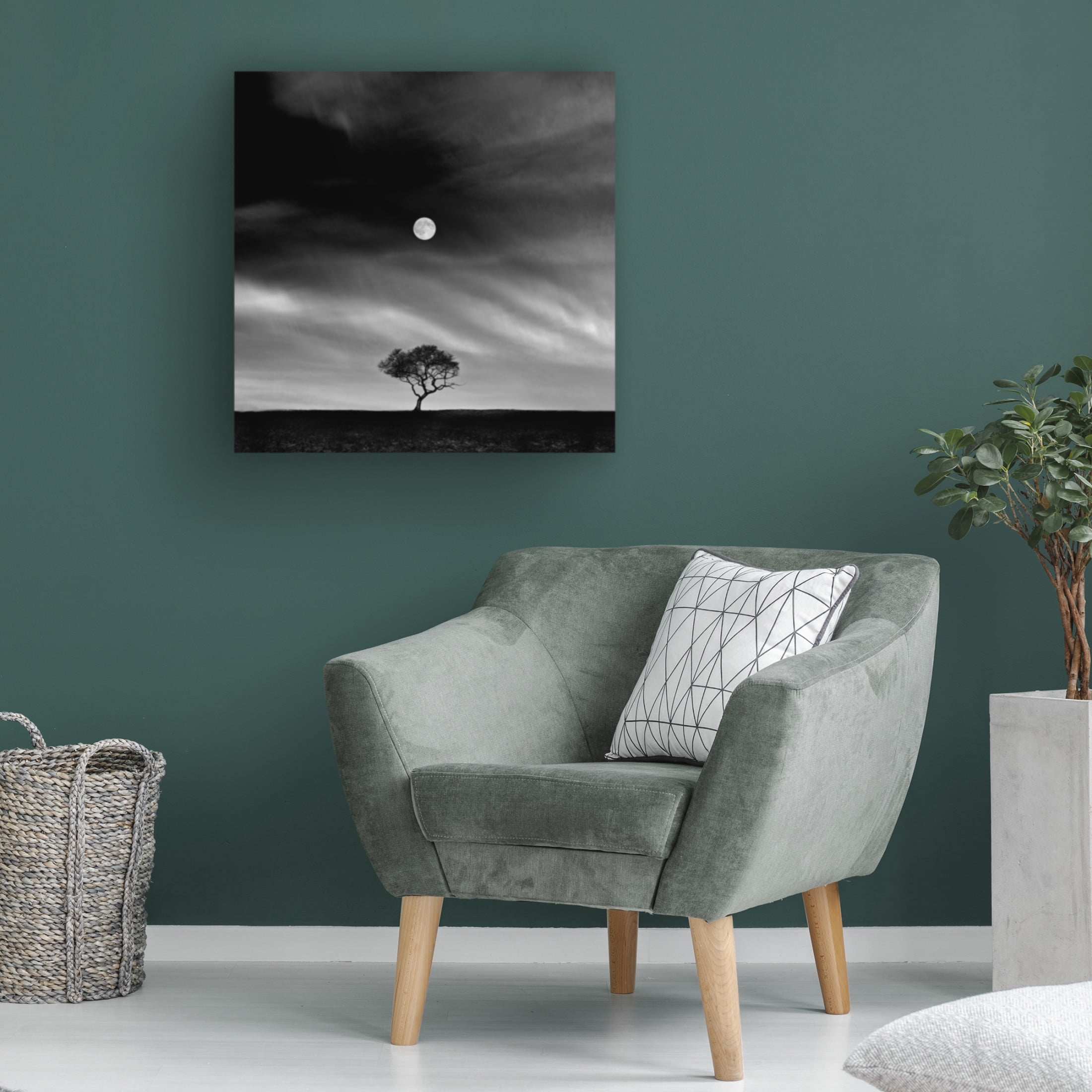 Trademark Fine Art Hsiao Yang Fei  Stories under the Moon (No 5) Canvas Wall Art