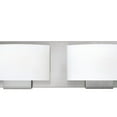 thumbnail image 2 of 4 Light Bath Vanity In Modern Style 32.25 Inches Wide By 5 Inches High-Brushed Nickel Finish-Halogen Lamping Type Hinkley Lighting 53554Bn, 2 of 5