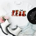 thumbnail image 6 of Cute Red Devils and Cats T-Shirt, Vintage Halloween Tee, 6 of 6