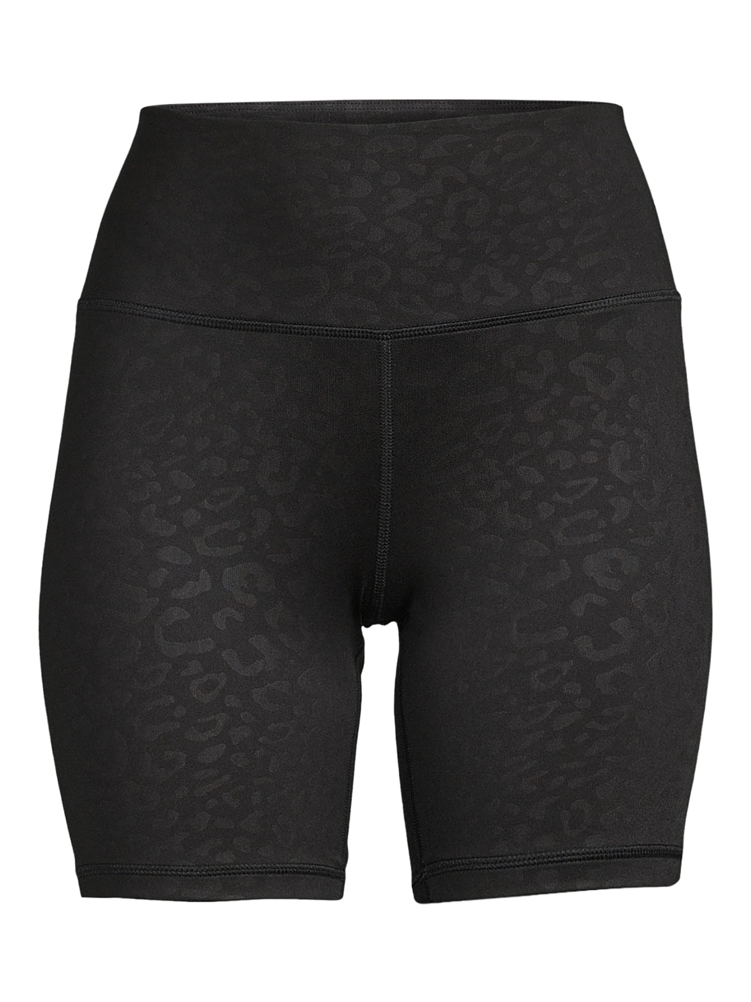 Athlux Women's Active High Rise Bike Shorts, Black