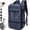 Blue, variant on One Pack USA Vacuum Backpack, Suction-and-Compression Design with a 60l Capacity, Wet Dry Compartment Storage with Combination Lock, Ergonomic 3D Shoulder Straps, Ideal for Business Trips and Travel